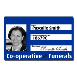 Single Side ID Badges Portrait / Landscape