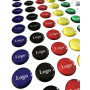 Domed Stickers